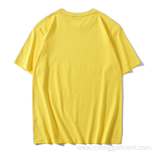 Pure cotton Color Men Unisex TShirts Blank Uniform